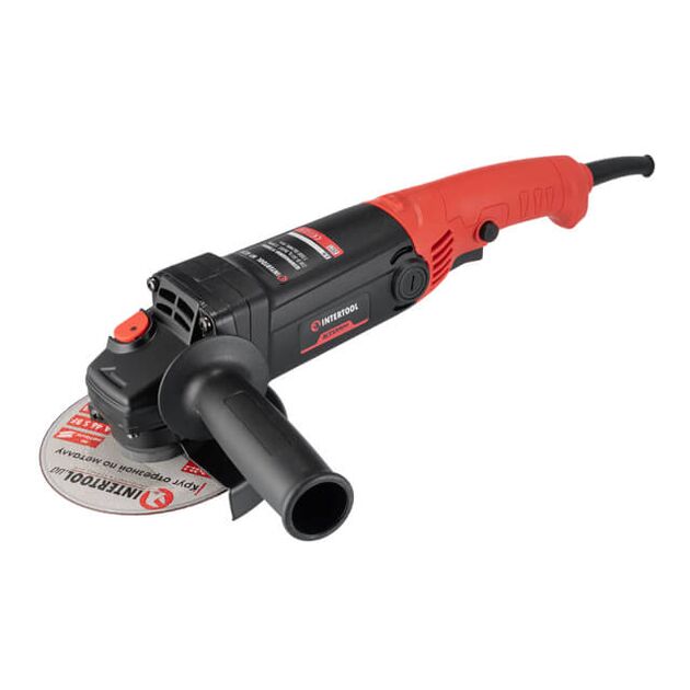 Кутова шліфмашина, 860 Вт, діаметр круга 125 мм, 11000 об/хв INTERTOOL WT-0231, фото  | SNABZHENIE.com.ua
