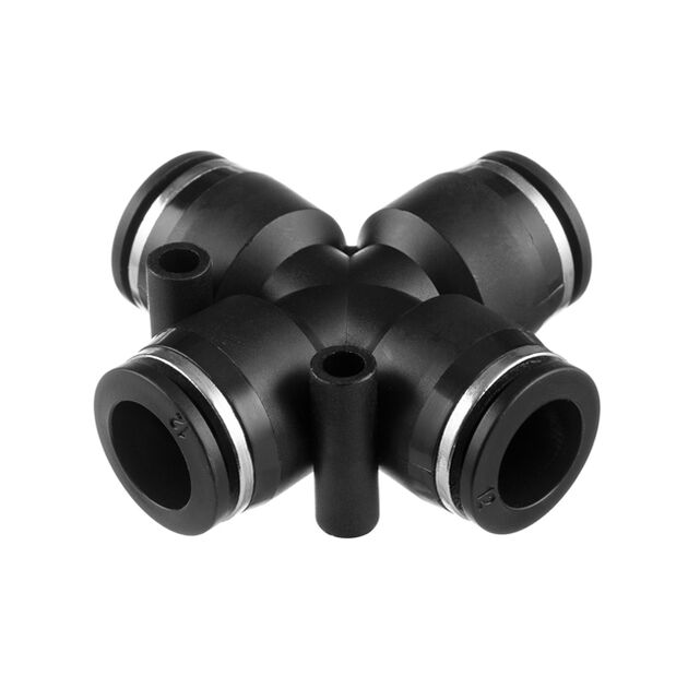 Цанговое соединение Х-образное для шлангов 12 мм INTERTOOL PT-2369, фото  | SNABZHENIE.com.ua