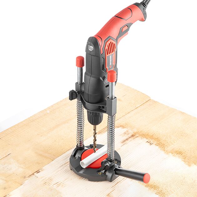 Стійка для дрелі нахилена 0-45 градусів, мобільна INTERTOOL HT-0092, фото , зображення 3 | SNABZHENIE.com.ua