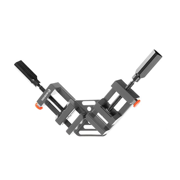 Угловая струбцина 90°, захват 65мм, быстрая фиксация INTERTOOL HT-6042, фото  | SNABZHENIE.com.ua