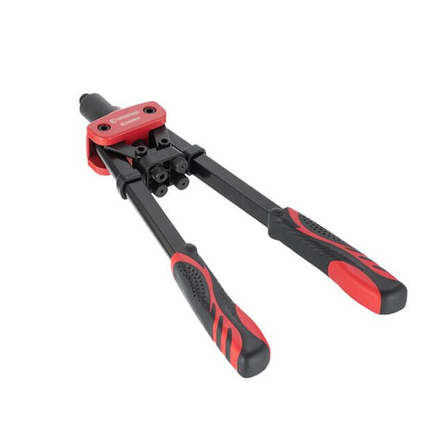 Пістолет заклепковий дворукий 360 мм, діаметр застосовуваної заклепки 2.4; 3.2; 4; 4.8; 6.4 мм, Storm INTERTOOL RT-0018, фото , зображення 3 | SNABZHENIE.com.ua