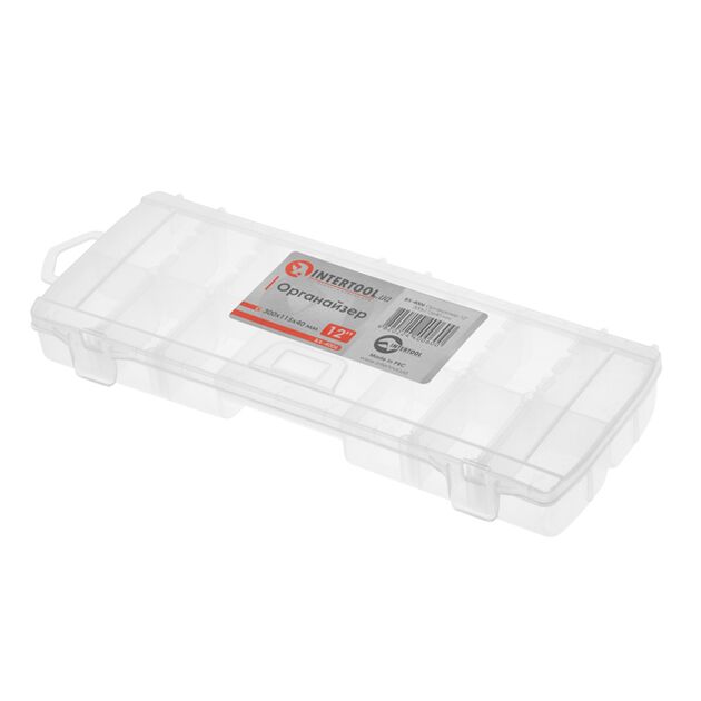 Органайзер INTERTOOL BX-4006 300x115x40 мм, фото , зображення 2 | SNABZHENIE.com.ua