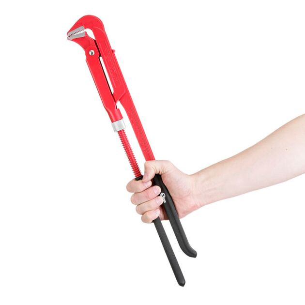 Ключ трубний 2.0" 90°, фото , зображення 3 | SNABZHENIE.com.ua