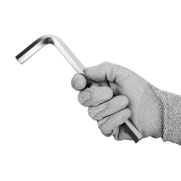 Ключ Г-образный шестигранный 14 мм, 210*55 мм INTERTOOL HT-1864, фото , изображение 3 | SNABZHENIE.com.ua