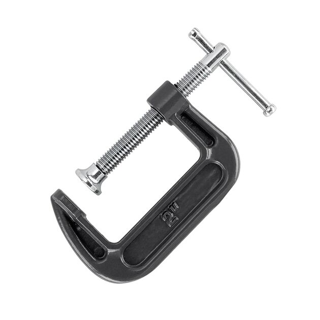 Струбцина тип G 2, довжина 50 мм INTERTOOL HT-6014, фото , зображення 2 | SNABZHENIE.com.ua