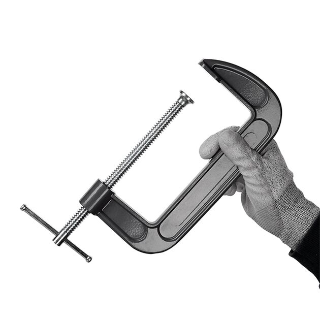 Струбцина тип G 6, довжина 150 мм INTERTOOL HT-6018, фото , зображення 3 | SNABZHENIE.com.ua