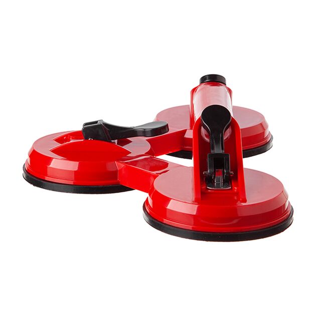 Держатель-присоска тройной 3x120 мм, макс. 160 кг INTERTOOL HT-7103, фото , изображение 3 | SNABZHENIE.com.ua