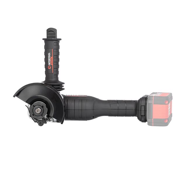 Угловая шлифмашина аккумуляторная INTERTOOL WT-9366, фото , изображение 2 | SNABZHENIE.com.ua