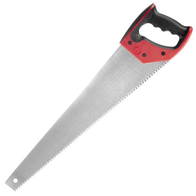 Ножовка по дереву 500 мм, каленый зуб, 3-ая заточка 7 зубов INTERTOOL HT-3106, фото , изображение 2 | SNABZHENIE.com.ua