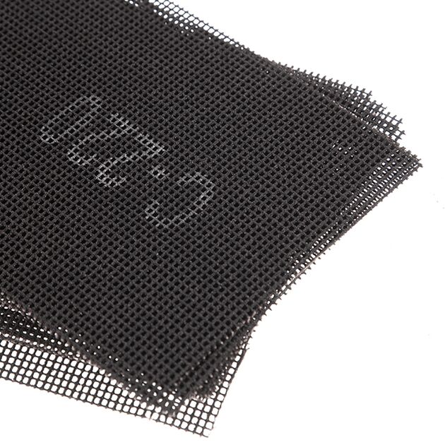 Сетка абразивная 105x280 мм, К220, 10 шт. INTERTOOL KT-6022, фото , изображение 3 | SNABZHENIE.com.ua