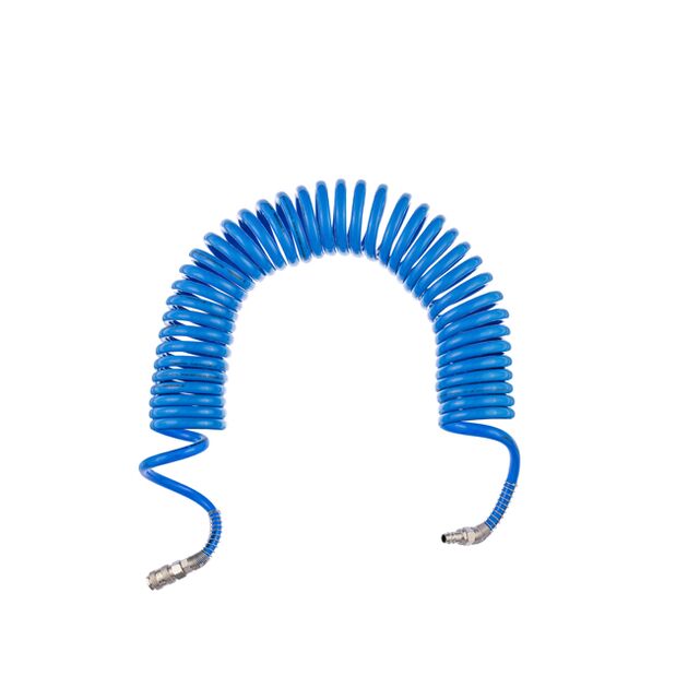 Шланг полиуретановый 8*12 мм, 10м с быстросъемами INTERTOOL PT-1716, фото , изображение 2 | SNABZHENIE.com.ua