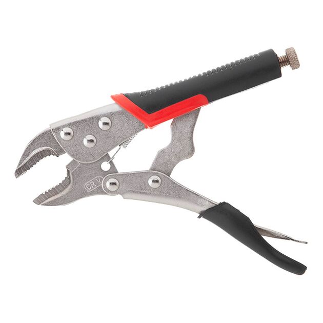 Зажимные клещи универсальные 180 мм, Cr-V INTERTOOL UT-5202, фото  | SNABZHENIE.com.ua