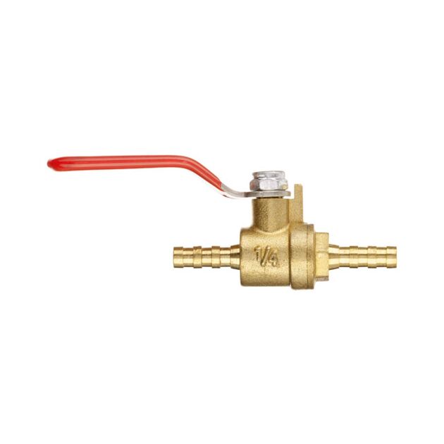 Шаровой кран латунный 6мм на шланг, STORM INTERTOOL PT-1893, фото , изображение 3 | SNABZHENIE.com.ua