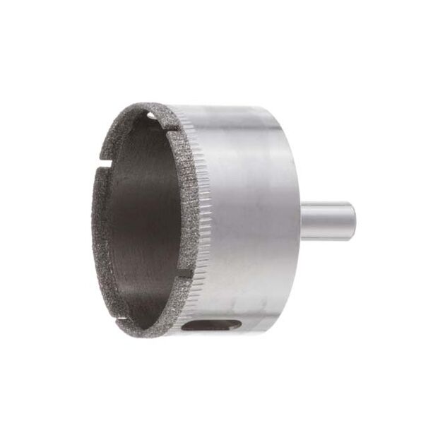 Алмазное трубчатое сверло для стекла и керамики 55 мм INTERTOOL, фото  | SNABZHENIE.com.ua