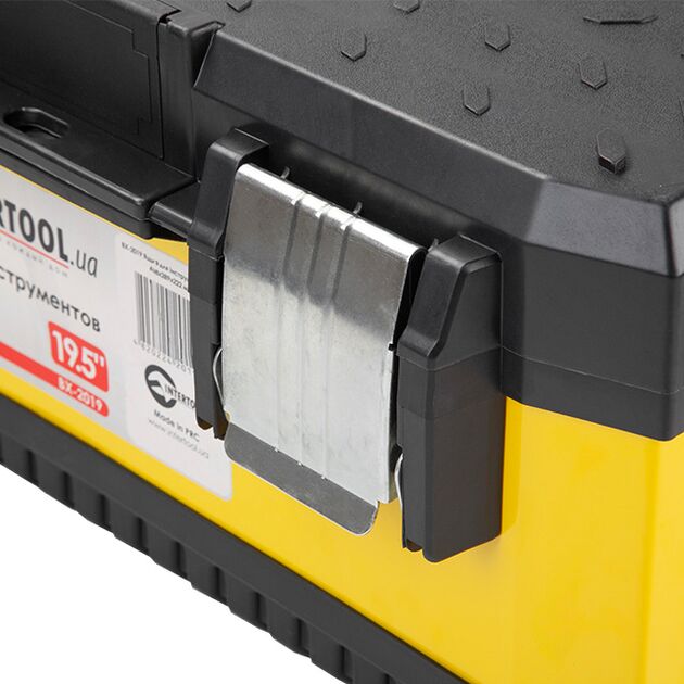 Ящик для інструментів з металевими замками INTERTOOL BX-2019, 19,5 см, 498*289*222 мм, фото , зображення 3 | SNABZHENIE.com.ua