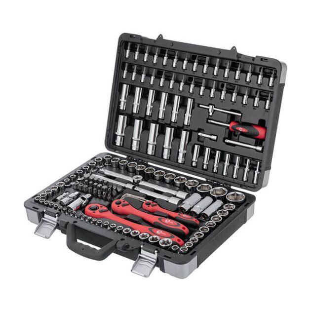 Профессиональный набор инструментов INTERTOOL ET-7151, 151 ед. Cr-V, фото  | SNABZHENIE.com.ua