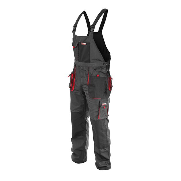 Полукомбінезон робочий INTERTOOL SP-3021 80 % поліестер, 20 % бавовна, щільність 260 г/м², фото  | SNABZHENIE.com.ua