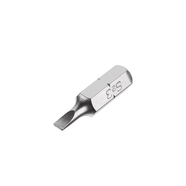 Набор бит для отвертки 3 мм 1/4x 25 мм - 25 шт. INTERTOOL VT-0031, фото , изображение 2 | SNABZHENIE.com.ua