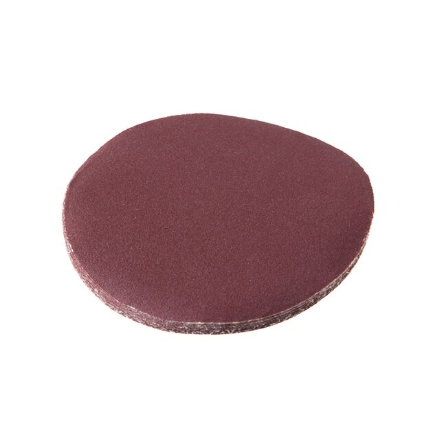 Круг наждачный самоклеящийся 125 мм, К180, 10 шт, INTERTOOL BT-0518, фото , изображение 2 | SNABZHENIE.com.ua