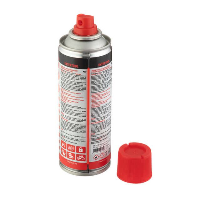 Смазка проникающая Жидкий Ключ, 200 мл INTERTOOL FS-4120, фото , изображение 3 | SNABZHENIE.com.ua