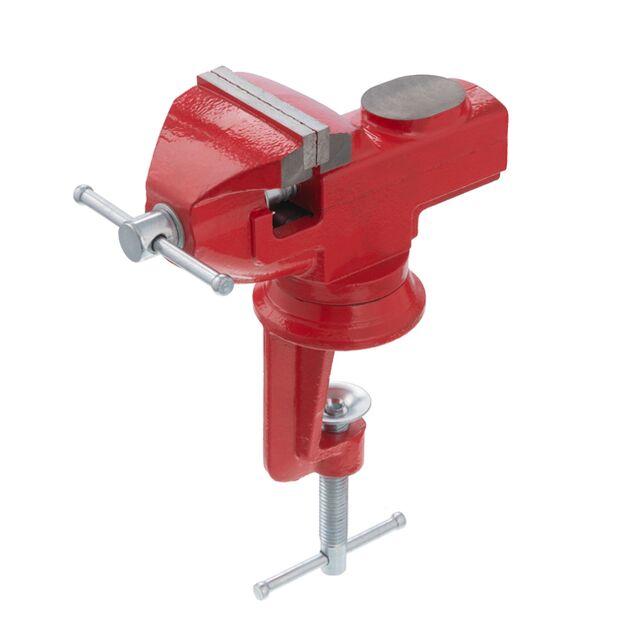 Тиски слесарні поворотні 60 мм INTERTOOL HT-0054, фото  | SNABZHENIE.com.ua