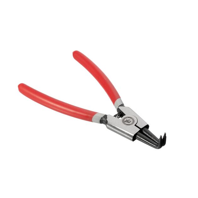 Щипцы для снятия и установки стопорных колец 150 мм, изогнутые INTERTOOL HT-7008, фото  | SNABZHENIE.com.ua