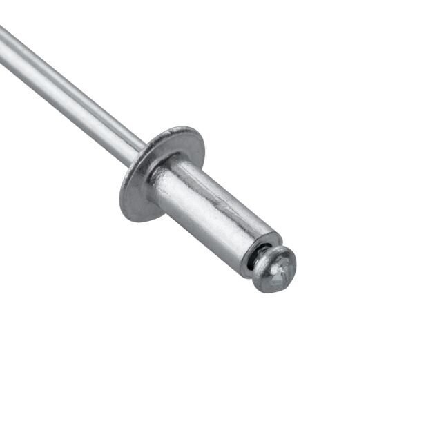 Заклепка алюминиевая 3,2x8,0 мм, 50 шт INTERTOOL RT-3208, фото , изображение 3 | SNABZHENIE.com.ua