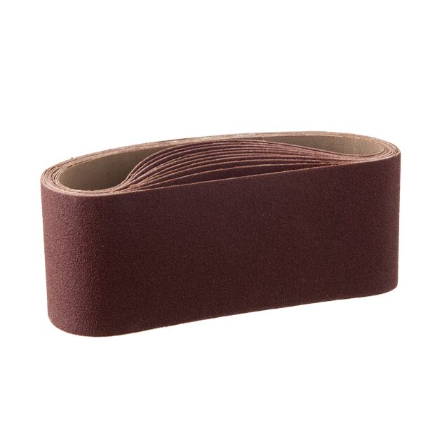 Лента шліфувальна 75x457 мм, зерно 120, уп. 10 шт. INTERTOOL BT-0312, фото , зображення 3 | SNABZHENIE.com.ua