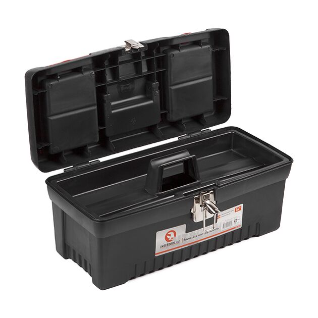 Ящик для инструментов INTERTOOL BX-1016, 16", 396*216*164 мм, фото , изображение 2 | SNABZHENIE.com.ua