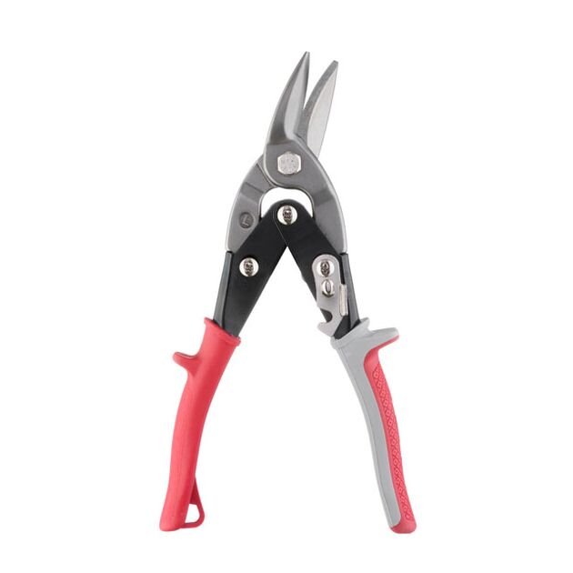 Ножницы по металлу 250 мм левые Cr-V INTERTOOL HT-0178, фото , изображение 2 | SNABZHENIE.com.ua