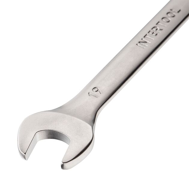 Ключ комбинированный 19 мм Cr-V INTERTOOL HT-1219, фото , изображение 2 | SNABZHENIE.com.ua