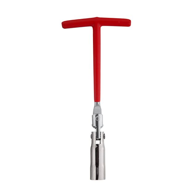 Ключ свічковий Т-подібний із шарніром, 16 мм, довжина 210 мм, фото , зображення 3 | SNABZHENIE.com.ua