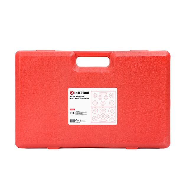 Набор съемников масляного фильтра INTERTOOL HT-7204, фото , изображение 2 | SNABZHENIE.com.ua