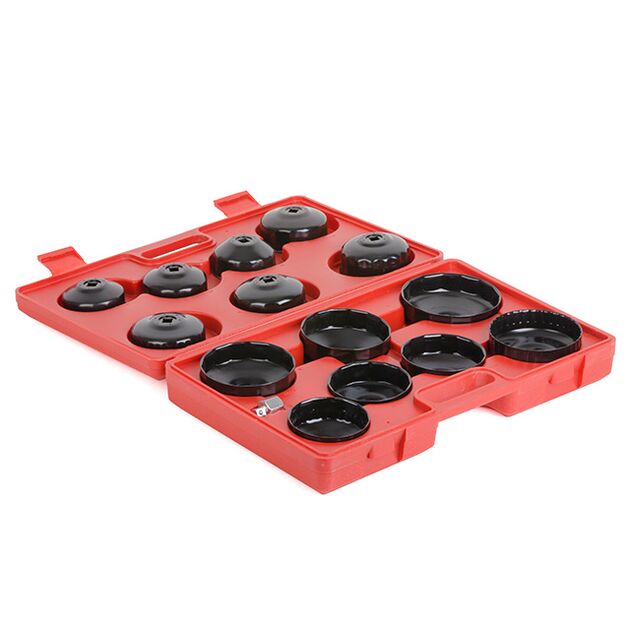 Набор съемников масляного фильтра INTERTOOL HT-7204, фото , изображение 3 | SNABZHENIE.com.ua