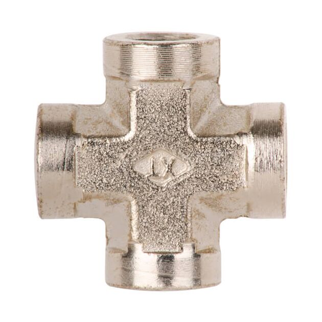 Крестовое соединение 1/4” с внутренней резьбой INTERTOOL PT-1864, фото  | SNABZHENIE.com.ua