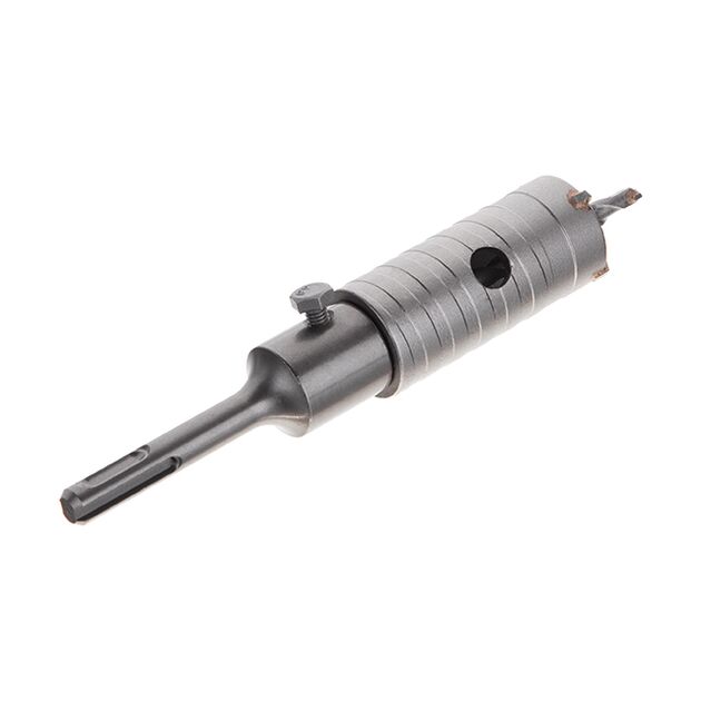 Сверло корончатое по бетону 32 мм с переходником SDS Plus 100 мм INTERTOOL, фото , изображение 2 | SNABZHENIE.com.ua