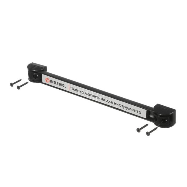 Магнитная планка для инструмента 305×23×12.5 мм, 13 кг INTERTOOL ET-1040, фото , изображение 2 | SNABZHENIE.com.ua