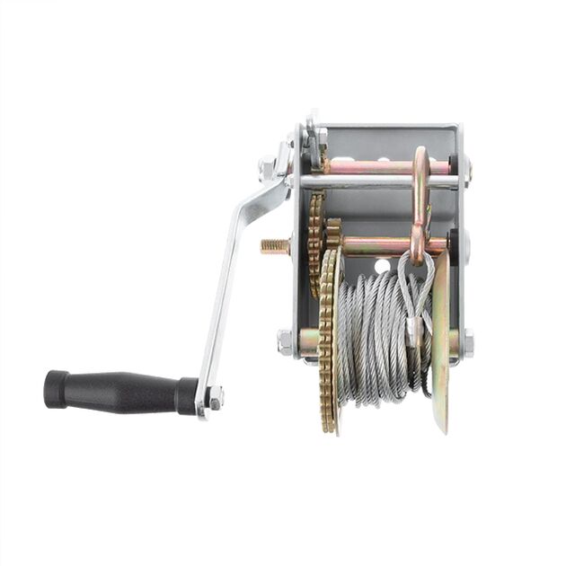 Лебедка рычажная INTERTOOL GT1455, стальной трос, 900 кг, фото , изображение 3 | SNABZHENIE.com.ua