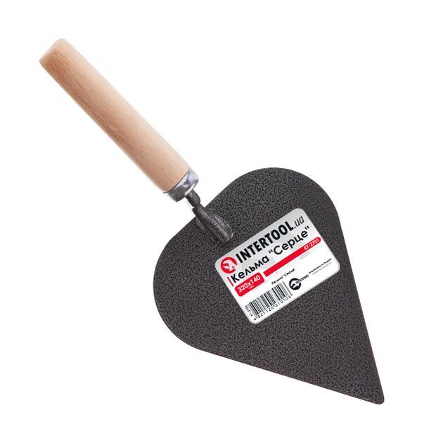 Мастерок "Сердце" INTERTOOL KT-2701, фото , зображення 3 | SNABZHENIE.com.ua