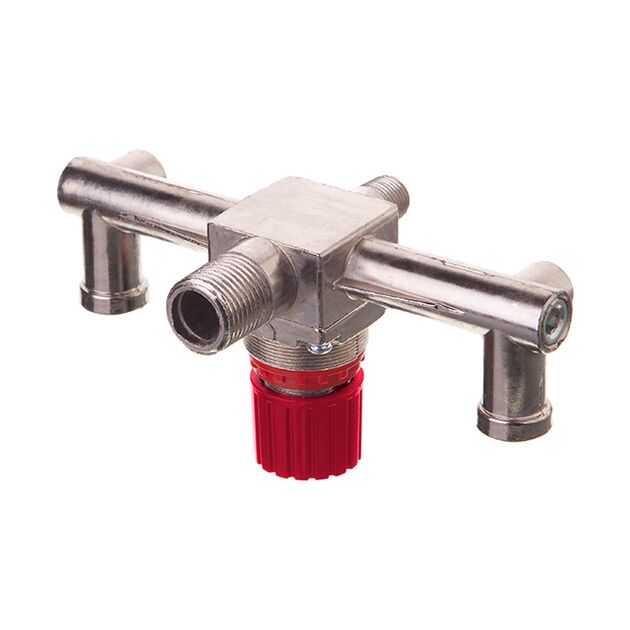 Контрольно-розподільний блок компресора з регулятором тиску, фото , изображение 2 | SNABZHENIE.com.ua