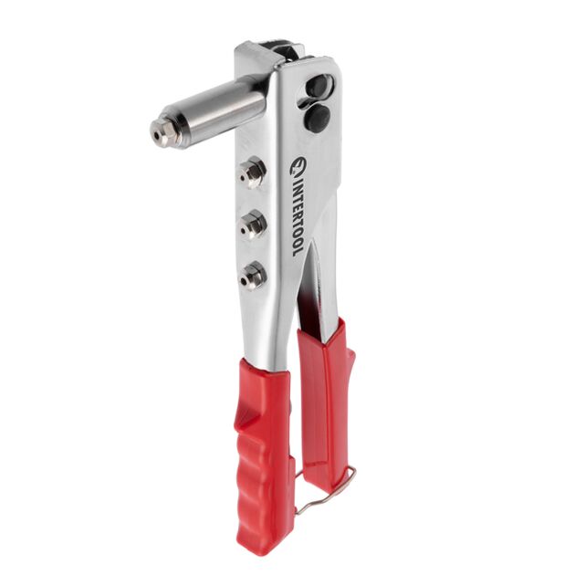 Ручной заклепочник INTERTOOL RT-0004, диаметр заклепок 3,2-4,8 мм, фото  | SNABZHENIE.com.ua