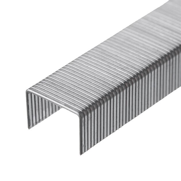 Скоба каленая 8 мм, 1000 шт, ширина 11,3 мм, сечение 0,70 мм, фото , изображение 3 | SNABZHENIE.com.ua