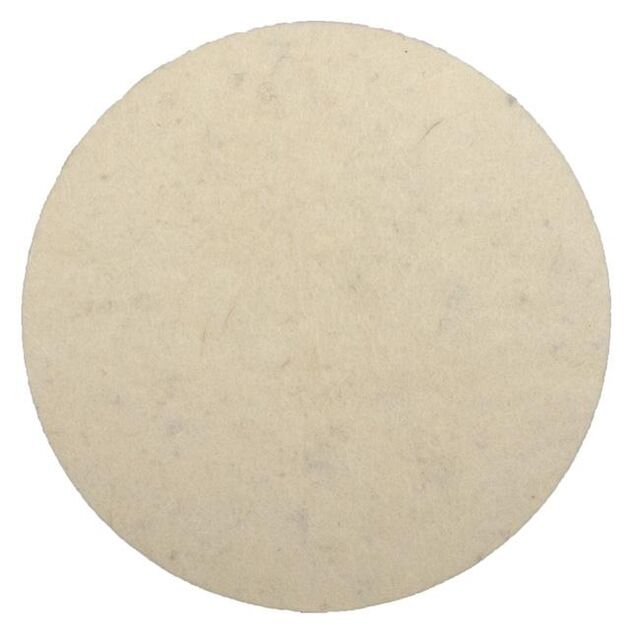 Диск полировальний з натурального войлока самоклеючийся 125*7 мм INTERTOOL BT-0601, фото , зображення 3 | SNABZHENIE.com.ua