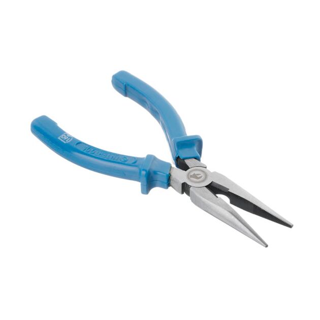 Щипці подовжені прямі 160 мм INTERTOOL HT-0121, фото  | SNABZHENIE.com.ua