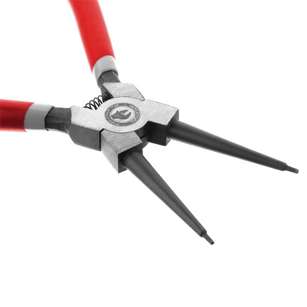 Щипцы для снятия стопорных колец прямые, 180 мм INTERTOOL HT-7011, фото , изображение 2 | SNABZHENIE.com.ua