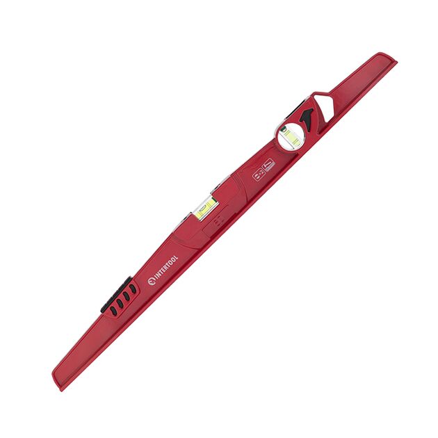 Уровень каменщика INTERTOOL MT-1560, ударний, 60 см, 2 капсули, фото , зображення 2 | SNABZHENIE.com.ua