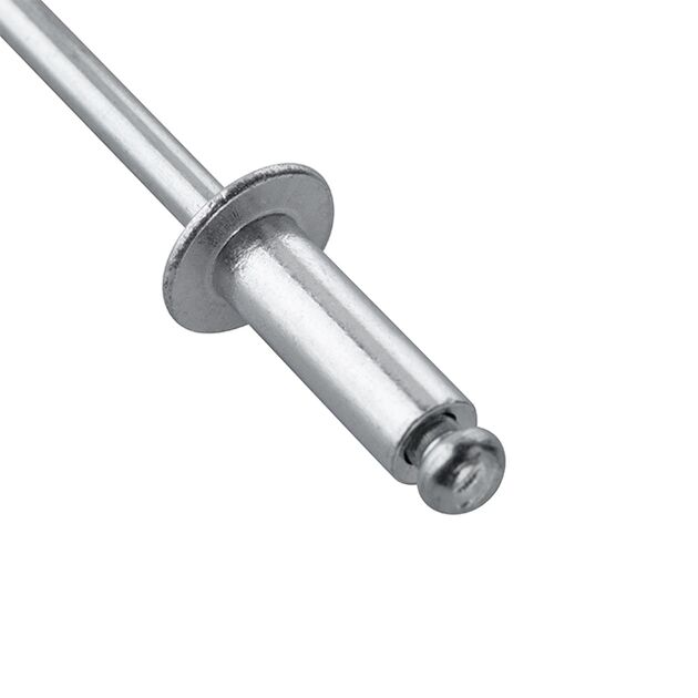 Заклепка алюминиевая 4,8x14 мм, 50 шт INTERTOOL RT-4814, фото , изображение 3 | SNABZHENIE.com.ua