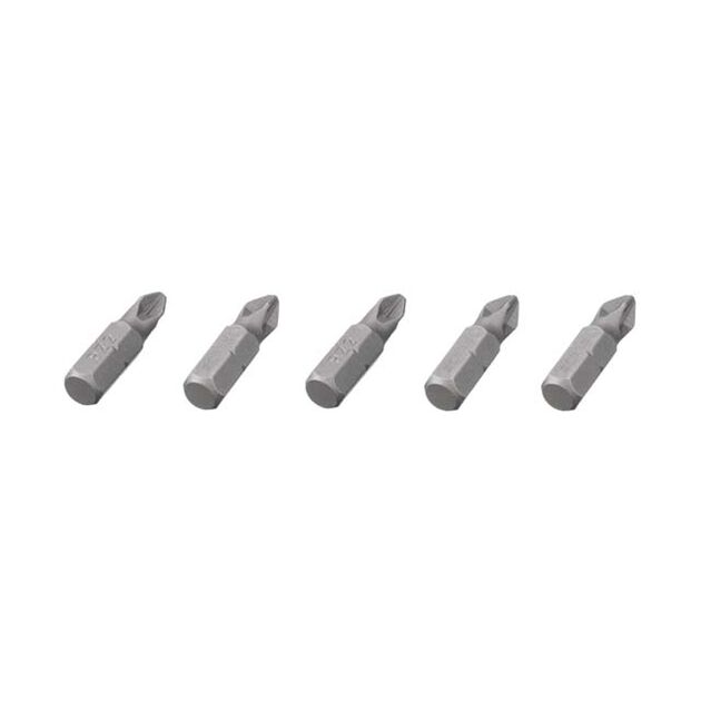 Комплект отверточных насадок PZ2 1/4"*25мм, ACR, S2, уп. 5шт., STORM INTERTOOL VT-0209, фото , зображення 2 | SNABZHENIE.com.ua