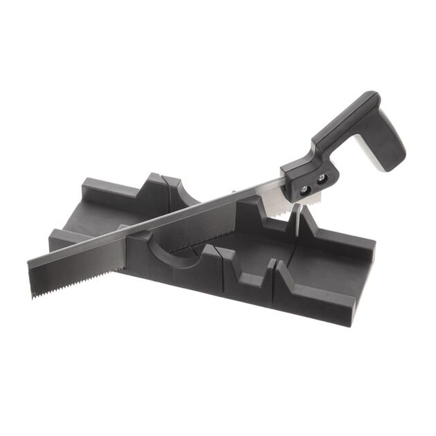 Стусло пластикове з обушковою пилкою, 300 мм (дрібний зуб), фото  | SNABZHENIE.com.ua