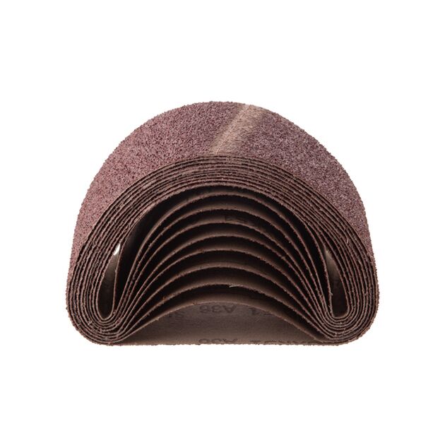 Лента шлифовальная 75x457 мм, зерно 36, упак. 10 шт. INTERTOOL, фото , изображение 2 | SNABZHENIE.com.ua